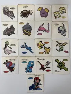 ポケモン デコキャラシールホルダー＋シールまとめ売り ピカピカ星空キャンプ