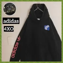 アディダス オリジナルス 4XO 靴箱 ハート トレフォイル 裏起毛 スウェット