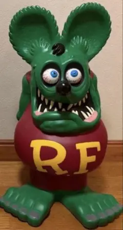 RAT FINK ビッグバンク ブラック 約60cm - メルカリ