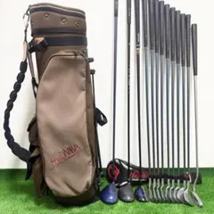 激安‼️ ラウンド可 ホンマ 初心者 メンズ ゴルフクラブセット フルセット 一式のサムネイル
