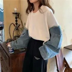 ロングトレーナー ポケット