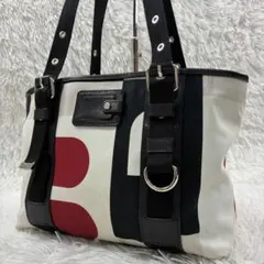 BALLY バリー トートバッグ 肩掛け調節可能 総柄