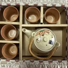 【新品未使用】 急須と湯飲み5個セット