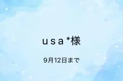 usa*様　専用