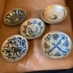 美濃焼 藤峰窯 フィッシュ 魚柄 ボウル中深皿 有古窯 中鉢ボウルまとめ