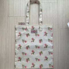 花柄 キャンバストートバッグ トートバッグ