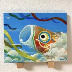 原画　手描きイラスト　アナログイラスト　オリジナルイラスト　アクリルイラスト