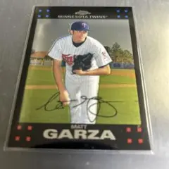 MLB 2007 Topps Chrome マットガーサ　ミネソタツインズ