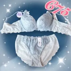 エメフィール✨脇高ブラ 補正 ショーツ パンティ 花柄レース 上品 セットアップ