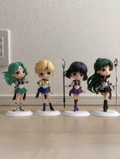 セーラームーン キューポスケットフィギュア 4体セット