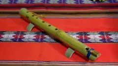 真竹の竹笛 ケーナ 内径20φ 長さ490mm offsetロング管 - メルカリ