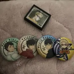 ハイキュー!! 月島 蛍 缶バッジ4個セット