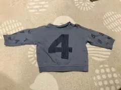 H&M グレー 長袖トレーナー 68