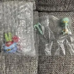 スポンジボブ　ならぶんです　カーニさん　イカルド