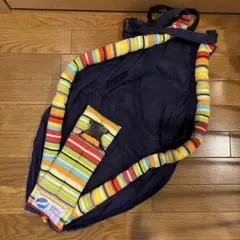 Baba Slings 抱っこひも レインボーストライプ ネイビー ババスリング