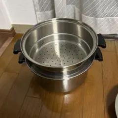 【Amway】ステンレス製 6穴蒸し器　鍋 アムウェイ クイーンクック 鍋 蒸し器