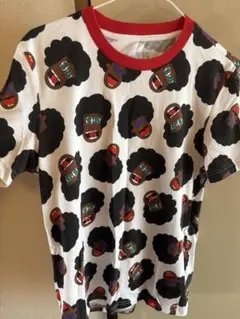 adidas アフロキャラクター 半袖Tシャツ