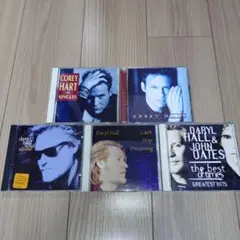 Corey Hart & Daryl Hall CD 5枚セット