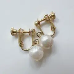 1325 お買い得◎ あこや真珠イヤリング パール 本真珠 アコヤ 結婚式