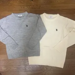 U.S. POLO ASSN. ニットセーター2点セット