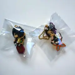 鬼滅の刃　トゥインクルドーリー　キーホルダー　冨岡義勇　胡蝶しのぶ