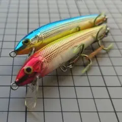 【美品】ラパラ／ハスキージャーク10　HJ10　2個　バス　シーバス　サスペンド