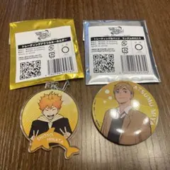 ハイキュー‼︎ アクアリウムキャラバン‼︎アクリルキーホルダー　缶バッジ