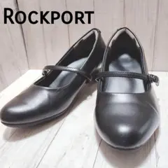 ROCKPORT 黒 メリージェーン シューズ ブラック　22.5