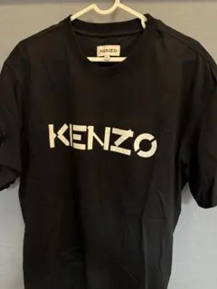 KENZO ケンゾー　プリントロゴ　Tシャツ　ブラック　XL