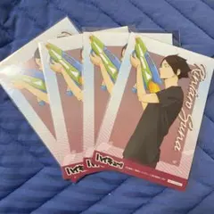 ハイキュー!! 角名倫太郎 水遊びブロマイド 4枚セット