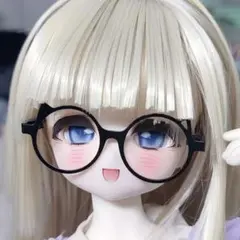 BJD MMD ドール用メガネ 6.4cm