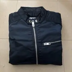 専用！DIESEL ネイビー シングルライダースジャケット