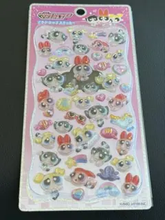 【正規品】プチドロップステッカー パワーパフガールズ