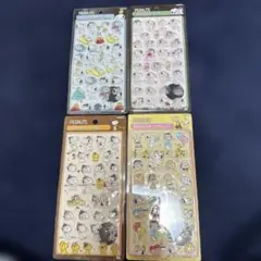 正規品。PEANUTS BONBON DROP スヌーピーシール 4シートセット