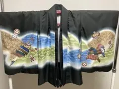 3歳男児　七五三　長襦袢着物羽織セット　お宮参り　セレモニー　お正月　三歳