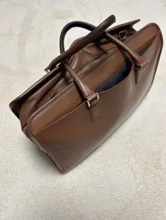 ブラウン レザー ビジネスバッグ（ビジネスレザーファクトリー）