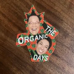 ORGANIC DAYS ステッカー　アインシュタイン