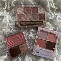 ⭐︎CANMAKE⭐︎アイシャドウパレット　チーク　まとめ売り