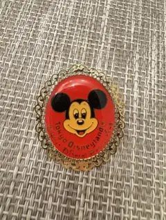 東京ディズニーランド開園初期 ミッキーマウス ビンテージブローチ