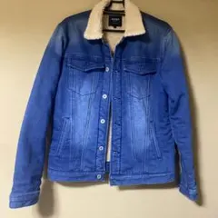 BEAMS HEART ボア裏地 デニムジャケット Lのサムネイル