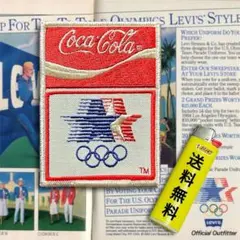 【送料無料❗️超激レア❗️】1984 LAオリンピック コーラ ワッペン 極上品