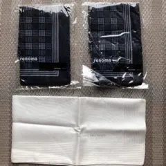 【お値下げしました】 renoma 他ハンカチ4枚セット