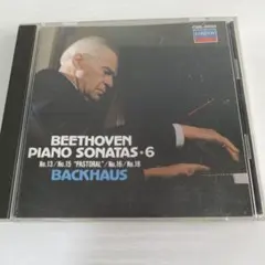 46.44BEETHOVEN PIANO SONATAS *6 BACKHAUS