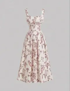 SHEIN フラワープリント キャミワンピース