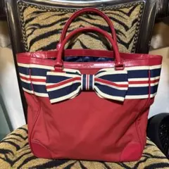 kate spade リボントートバッグ