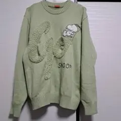 GREENCLUBS グリーンクラブ ニット サイズ3 スヌーピー 刺繍