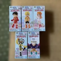 ワンピース　ワールドコレクタブルフィギュア-エッグヘッド1- フルセット