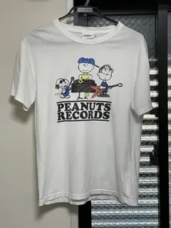 PEANUTS RECORDS Tシャツ ホワイト Lのサムネイル