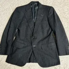 テーラードジャケット グレンチェック 古着 ヴィンテージ S相当