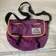 Coleman ショルダーバッグ パープル